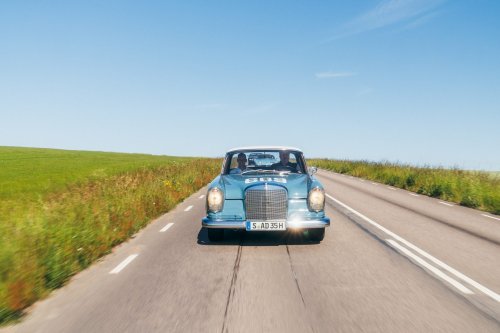 Mercedes-Benz Classic bei „The Aurora“ in Schweden