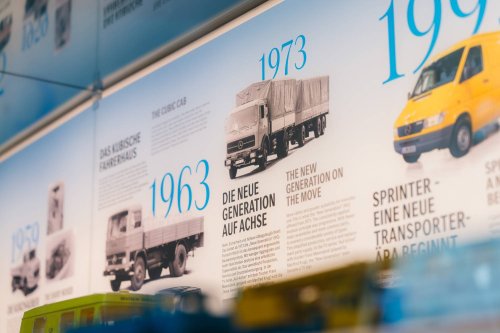 Nutzfahrzeuge im Wandel der Zeit: Mercedes-Benz Museum präsentiert Jubiläumsausstellung