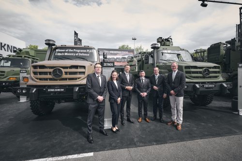 Daimler Truck und Roshel kooperieren bei geschützten Militärfahrzeugen