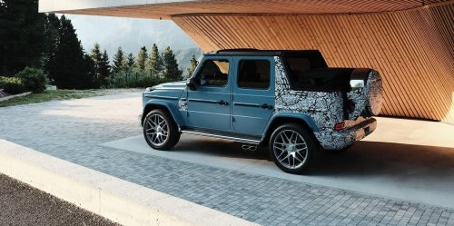 Mercedes-Benz, Neuer Teaser zum Mercedes-Benz G-Klasse Cabriolet