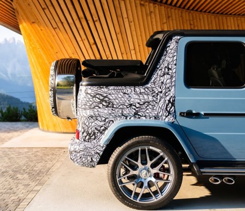 Neuer Teaser zum Mercedes-Benz G-Klasse Cabriolet