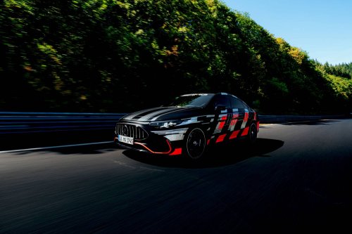 Mercedes-AMG CLA 45 4MATIC+: Neuer Klassenrekord mit 7:32,070 Minuten auf der Nordschleife