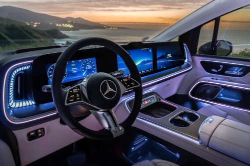 Take a Look Inside the 2028 Mercedes-Benz VLE-Class EV