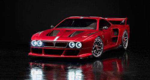 This Crazy Italian Supercar Looks Like an Old-School Lancia but Packs a Koenigsegg V-8