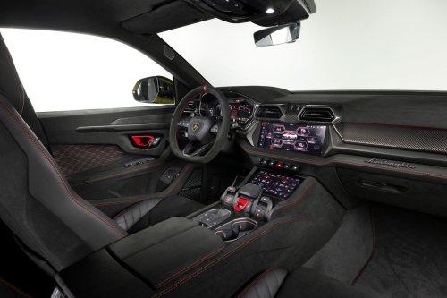 View Interior Photos of the 2027 Lamborghini Urus SE Performante