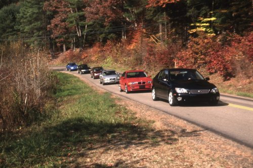 Take a Closer Look at the 2001 Sports Sedan Comparison Test (Photo Gallery)
