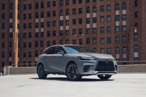 See Exterior Pics of the 2026 Lexus RX350h F Sport