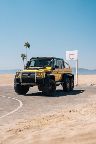 This Mercedes-AMG G65 6x6 Had to Hide Out from the Russians