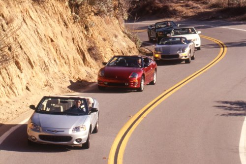A Photo Tour of the 2001 Four Seat Convertible Comparison Test
