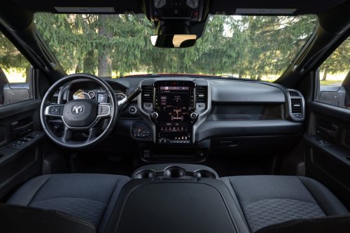 View Interior Photos of the 2026 Ram 2500 Tradesman
