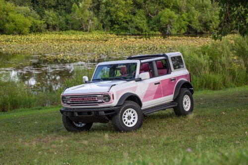 This Pink Ford Bronco Looks Inspired by Barbie, but Is Actually a Tribute to Utah's Great Salt Lake