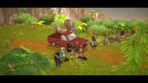 This Incredibly Successful Retro-Style Video Game Just Added a Classic Hyundai Pickup Truck