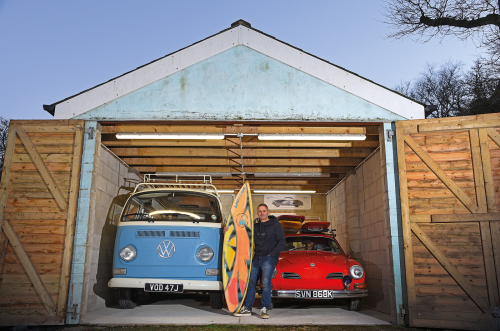 Classic VWs and vintage surfboards are holiday heaven