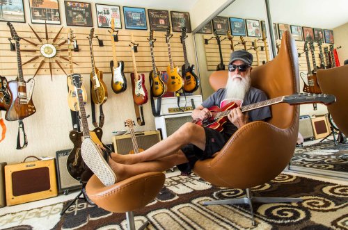 Why classic cars and classic guitars are a match made in heaven
