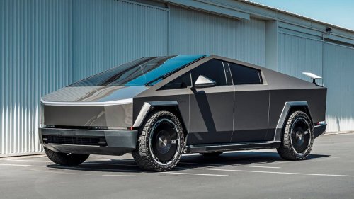 Tesla Cybertruck 24-Inch Retro Disc Wheels Cost As Much As A Used Mustang