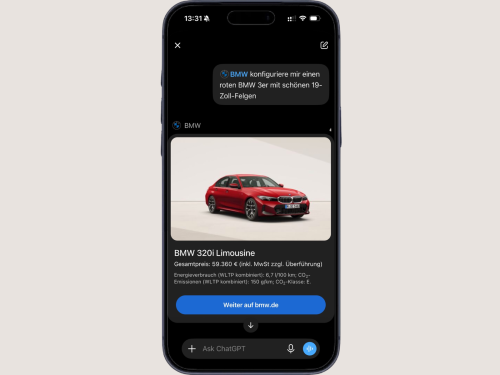 BMW Just Turned ChatGPT Into A Car Salesperson