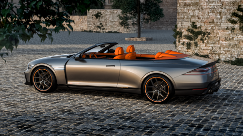 Two New Genesis X Gran Convertible Concept Debut As Drop-Top Luxury Land Yachts