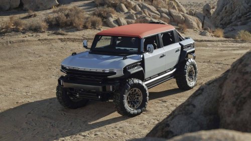 GMC Hummer X Concepts Hint At A Smaller, Smarter Hummer EV