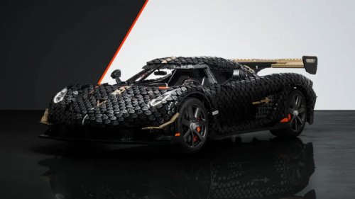 This Full-Size Lego Koenigsegg Hypercar Can Hit 69 MPH