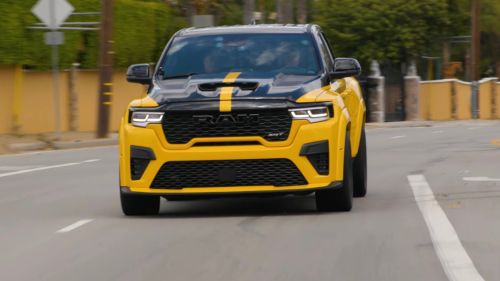 Jay Leno Says Ram’s 170-MPH Rumble Bee Feels Like A Tall Challenger
