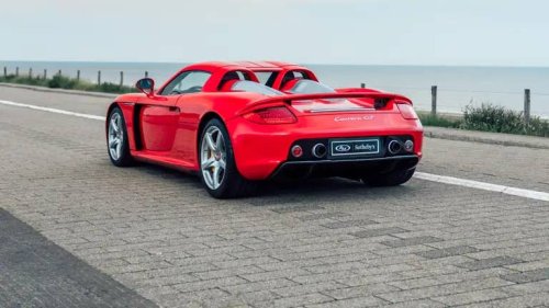 One Of Just 80 Guards Red Porsche Carrera GTs May Fetch $3 Million