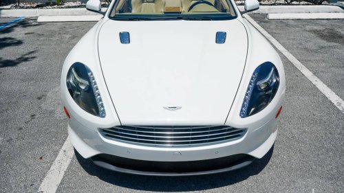 2012 Aston Martin Virage Volante With Hand Built V12 Listed For Sale at $42,999 With 59,499 miles