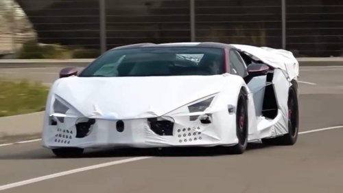 Lamborghini’s Hardcore Revuelto SV Looks Almost Ready To Launch