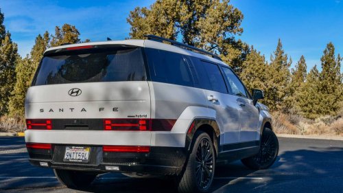Hyundai Santa Fe is One of the Cheapest Three-Row Hybrid SUVs to Lease this May