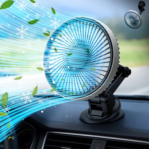 Walmart Just Slashed 50% Off a 'Small but Powerful' Rechargeable Car Fan That Shoppers Love