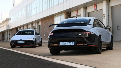 Hyundai’s Electric Sedan Just Beat The Lexus LFA Around The Nürburgring