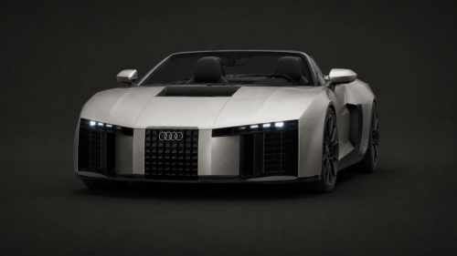Audi Nuvolari Supercar Poised to Get an Even Rarer Convertible Version