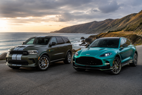 Dodge Durango SRT Hellcat vs Aston Martin DBX-S: Over 1,400-Horsepower of Family-Hauling Anger