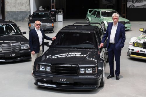 The First $760,000 HWA Evo Now Sits Beside The First Mercedes 190E Evo II