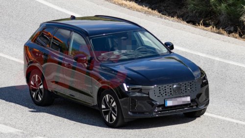 Volvo XC60 Hybrid Spied With 124-Mile EV Range To Challenge BMW X3