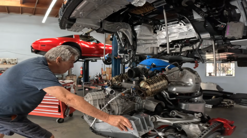 Custom-built 8.1-Liter Chevrolet C8 Corvette Big Block V8 is Running and Driving