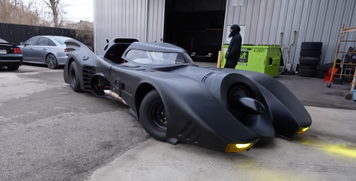 A Houston Doctor Drives A 1,000-HP Batmobile On The Street