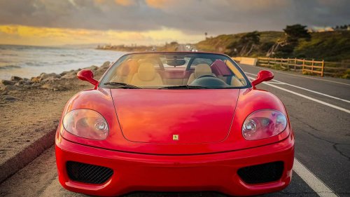 2001 Ferrari 360 Spider With 15K Miles, at $69,500 With One Day Left On BaT
