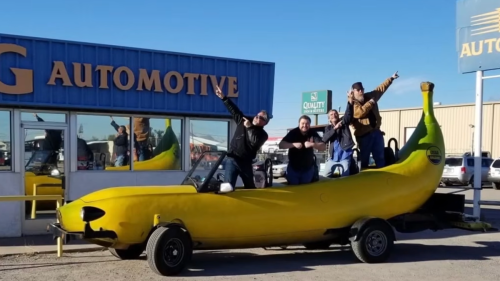 America’s Most Pulled-Over Driver Is A Man In A Giant Banana