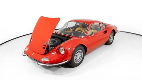 1969 Ferrari 206 GT For Sale With Aluminum Body