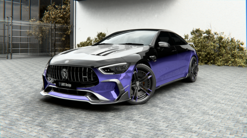 The Mercedes-AMG GT 4-Door Finally Looks As Loud As Its V8