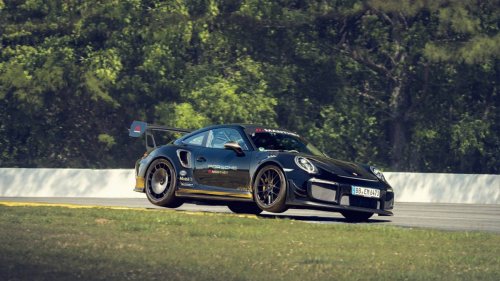 7-Year-Old Porsche 911 GT2 RS Beats 1,064-HP Corvette ZR1 at Road Atlanta
