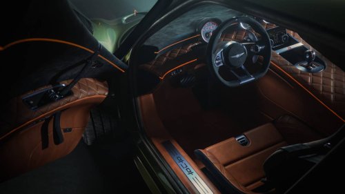 Genesis’ V8 Supercar Finally Shows Off Its Gorgeous Analog Interior
