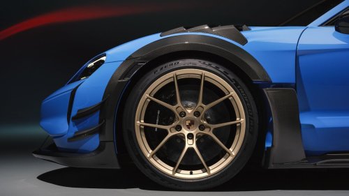 2027 Porsche Taycan Gets Fake Gears, Larger Battery, Manthey Kit