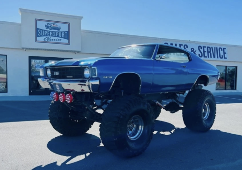 Chevelle Meets Blazer: A 1972 Muscle Car Rebuilt for the Mud
