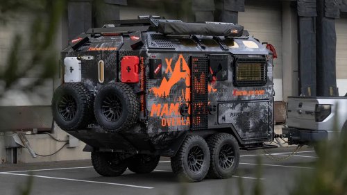 This Apocalypse-Ready Off-Road Trailer Has Bulletproof Windows and Blast Shields, Because Of Course It Does