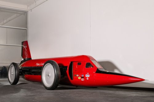 A Fighter Jet Engine on Wheels Couldn't Break the Land Speed Record. Now It Can't Even Get an Estimate
