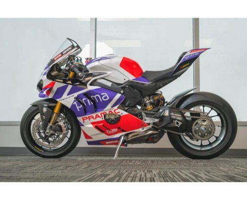 This Ducati Panigale V4 Replica Has Only 3 Miles on It — and a MotoGP Story Behind the Paint