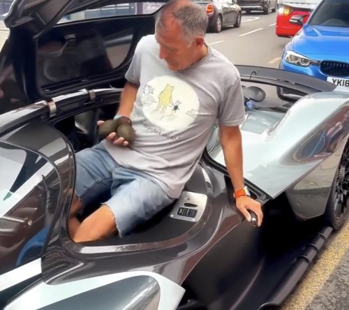 The Real Story Behind a $3 Million Aston Martin Valkyrie Doing a Grocery Run in London