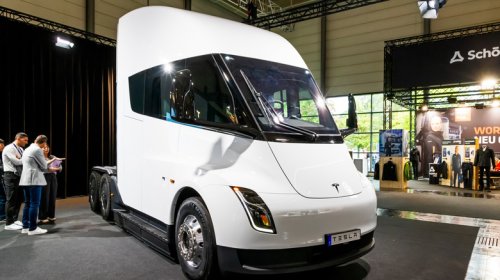 Tesla's New Electric Semi Truck Tech Could Save Drivers On Icy Roads