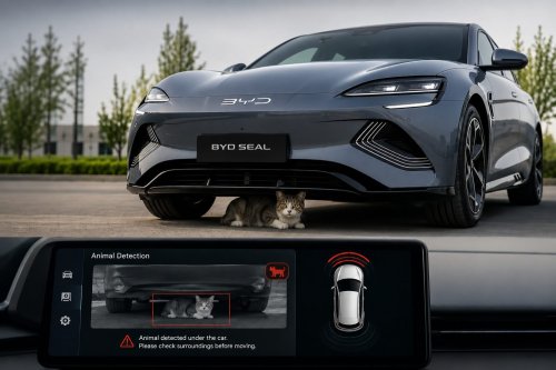 BYD Patents AI That Checks For Humans Under Your Car Before You Drive
